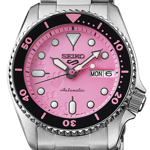 Seiko 5 Sports SRPM07 Pink Panther Limited Edition Automatic