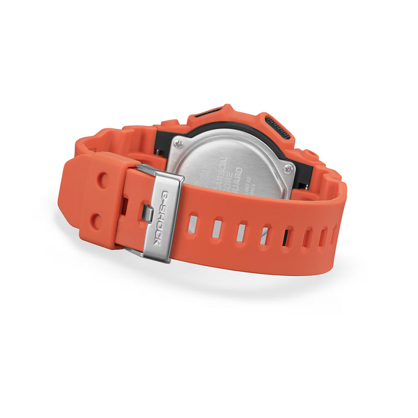 G Shock GD010 4 Digital 10 Year High Brightness Orange Resin Arizona Fine Time