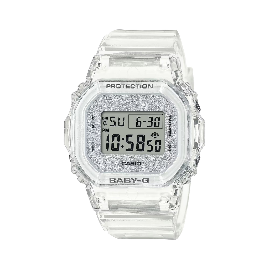 G-Shock BGD565GC-7 BABY-G Shimmer and Shine Grey Glitter Square