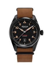 Alpina AL-525BW4SB36 Startimer Pilot Automatic Black PVD 40mm