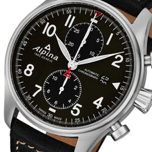 Alpina AL-725B4S6 Startimer Pilot Chronograph Black Dial