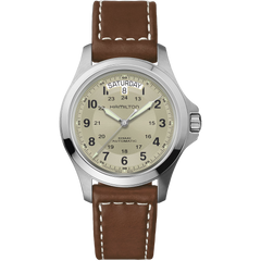 Hamilton H64455523 Khaki Field King Auto 40mm Beige Dial