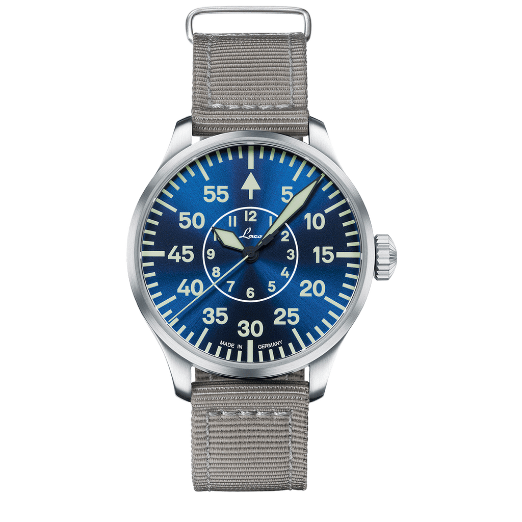 Laco 862101.2 Aachen Blaue Stunde 42mm Automatic Pilot Watches Basic
