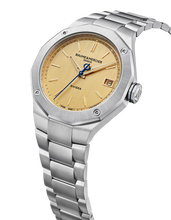 Baume et Mercier 10822 Riviera Baumatic Gold Champagne Dial 5 Day Automatic