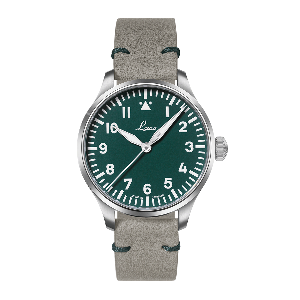 Laco 862189 Augsburg Grun 39mm Limited Edition Automatic Green