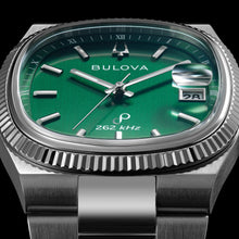 Bulova 96B439 Super Seville 262kHz Precisionist Green Dial