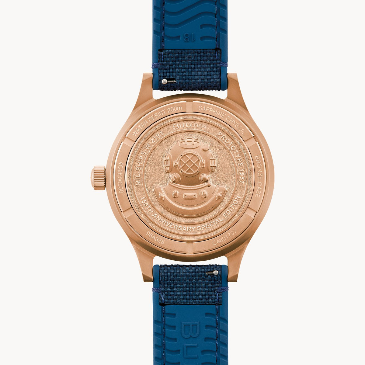 Bulova 98A325 Mil Ships CUSN8 Bronze Archive Series Automatic