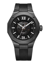Baume et Mercier 10617 Riviera Smoked Sapphire Black DLC Automatic