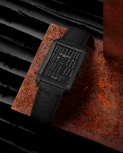Baume et Mercier 10741 Hampton Polyptyque Edition Musee Soulages 10th Anniversary Limited Edition