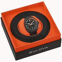 Bulova 98B428 Racer Chronograph Black Dial Stainless Steel Quartz