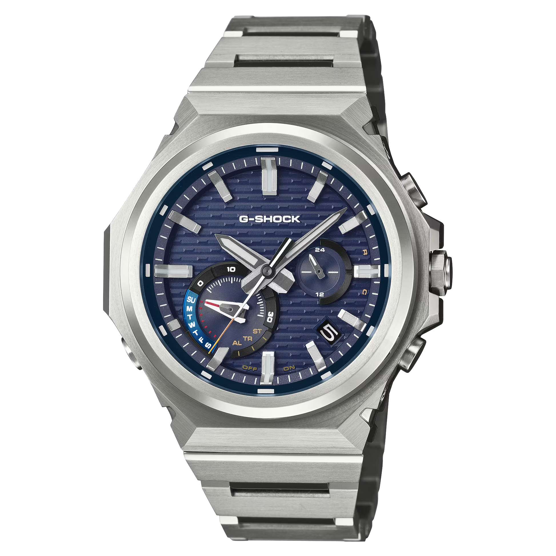 G-Shock GSTB1000D-2A G-STEEL Blue Compact Form Slim Solar Bluetooth