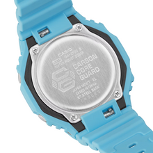 G-Shock GA2100-2A2 Tone on Tone Turquoise White Casioak