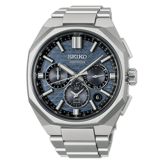 Seiko Astron HAB001 Blue Angular Dial GPS Solar Titanium