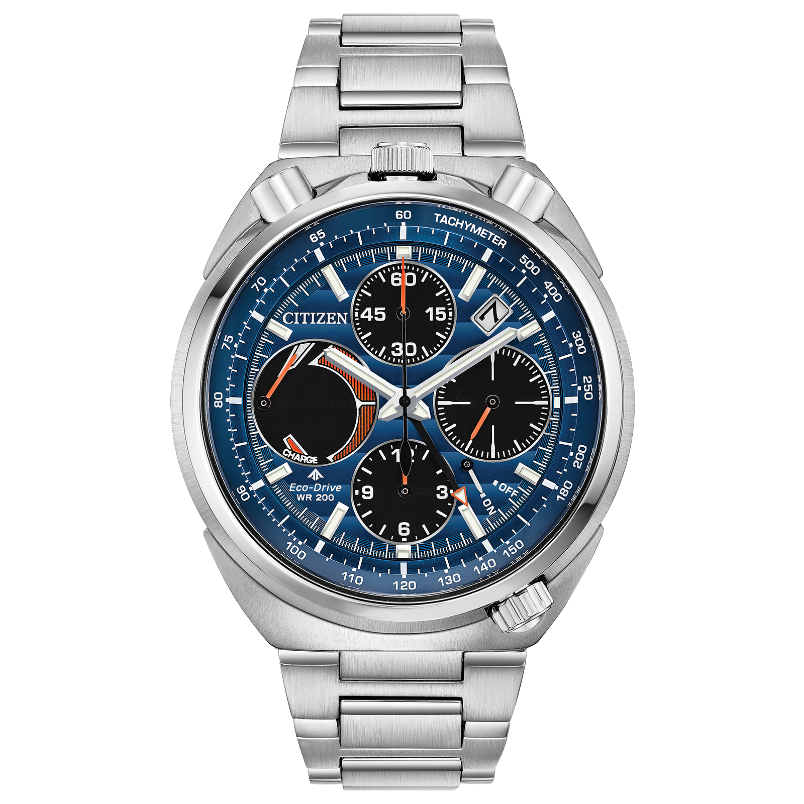 Citizen AV0070-57L Promaster Tsuno Chrono Racer Blue Dial