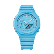 G-Shock GA2100-2A2 Tone on Tone Turquoise White Casioak