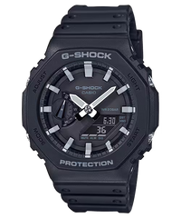 G-Shock GA2100-1A Ana-Digi Black White Indicies