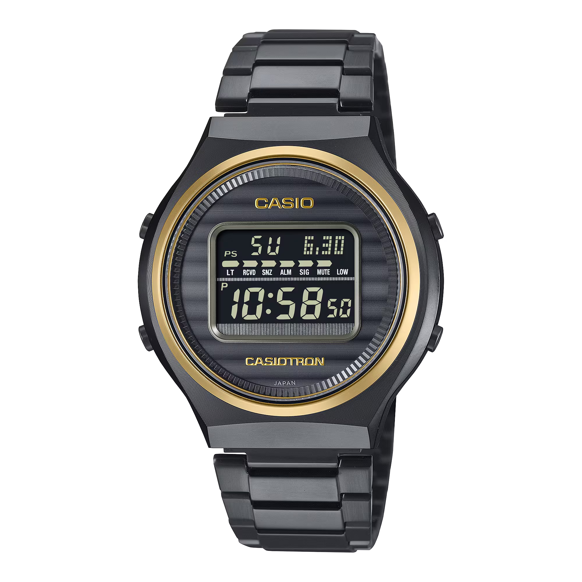 Casio TRN50ZE-1A Casiotron Limited Edition Re-creation 50th Anniversary Black Gold