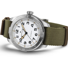 Hamilton H70315910 Khaki Field Expedition Auto 41mm White Dial NATO
