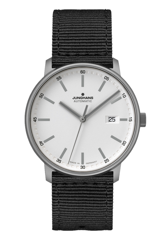 Junghans 27/2000.00 Form A Titan Titanium 40mm Automatic White Dial