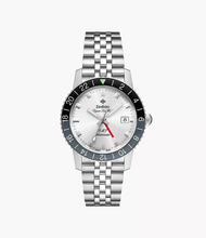 Zodiac ZO9415 Super Sea Wolf GMT Automatic Stainless Steel Silver