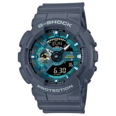 G-Shock GA110AS-2A Cool Blue Waters Ana-Digi Oasis Navy Blue