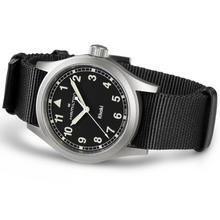 Hamilton H69401430 Khaki Field Quartz 38mm Black Dial Grey Nato