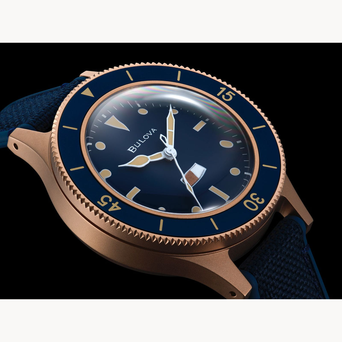 Bulova 98A325 Mil Ships CUSN8 Bronze Archive Series Automatic