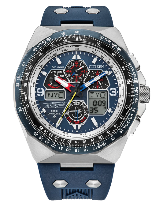 Citizen JY8156-00L Promaster Sikorsky Special Edition Atomic Timekeeping Blue Dial