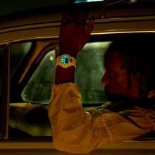 G-Shock DW6900HDS-7A Summer Seas Blue and White Lume Dial 3-Eye