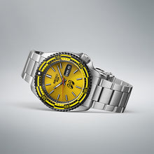 Seiko 5 Sports SBSA287 MOONEYES Limited Edition SKX Style Automatic Yellow