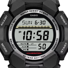 G-Shock GD010-1 Digital 10 Year High Brightness Black Resin