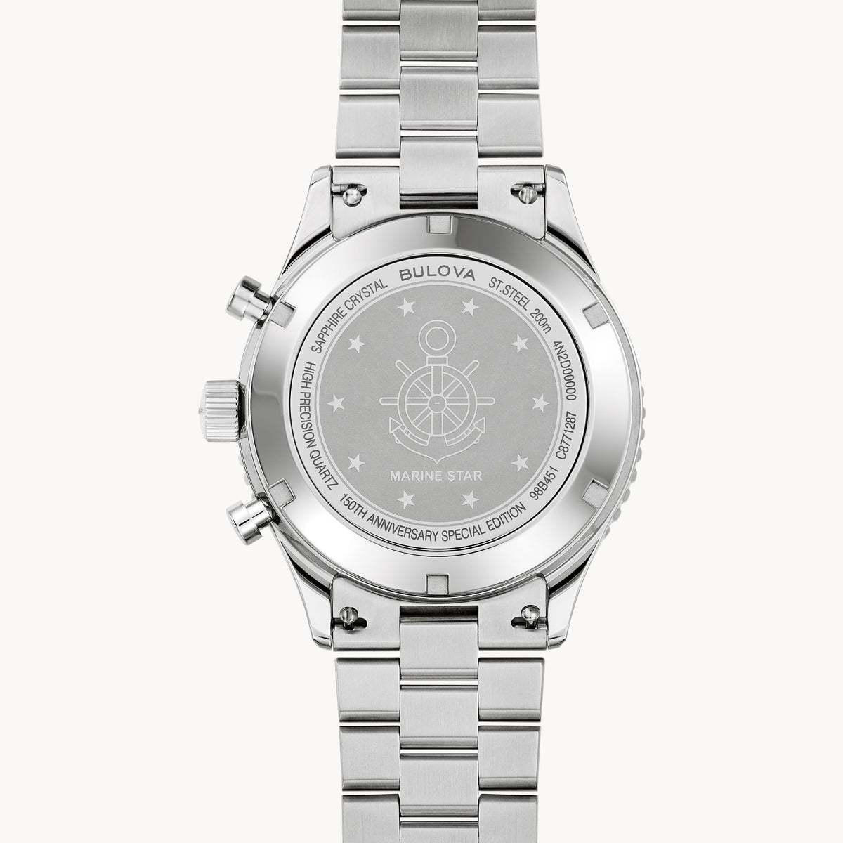 Bulova 98B451 Marine Star Heritage Archive Series 262kHz 150th Anniversary