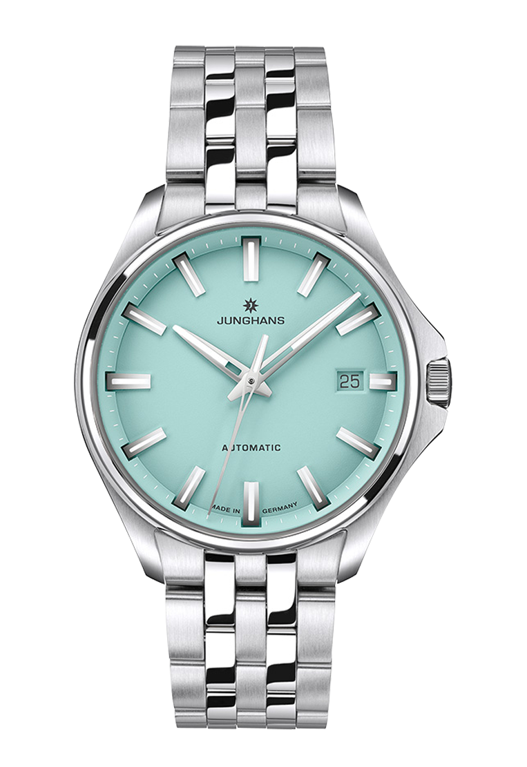 Junghans 27/4581.44 Meister S Automatic 36mm Mint Blue Dial