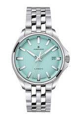 Junghans 27/4581.44 Meister S Automatic 36mm Mint Blue Dial