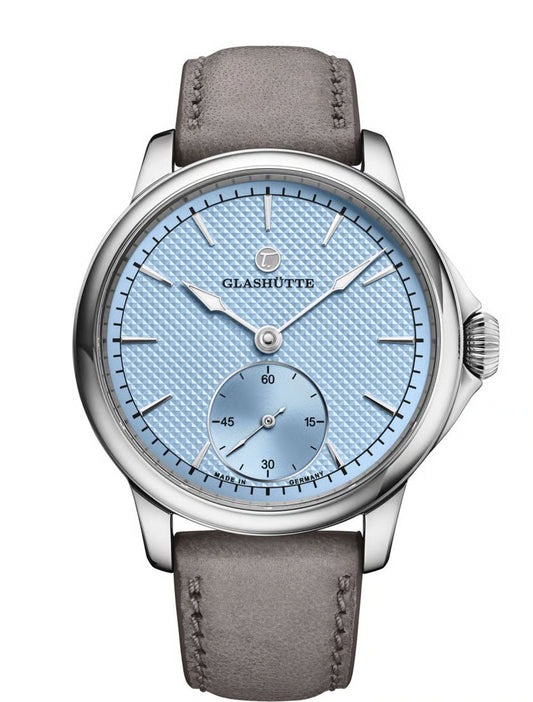 Tutima Glashutte 6612-11 Patria Titanium Ice Blue
