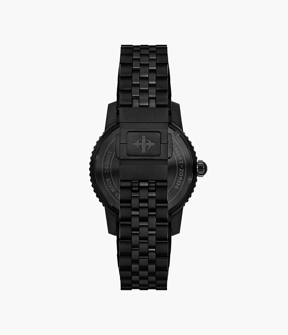 Zodiac ZO9314 Malachite Dial Semi Gloss Compression Diver Black Zodiac ZO9314 Malachite Dial Semi Gloss Compression Diver Black