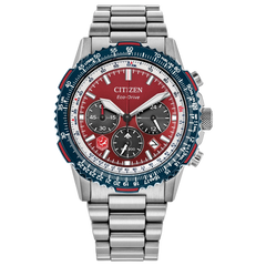 Citizen CA4668-51X Promaster Navihawk Snowbirds Candian Air Force 40mm Red Eco-Drive