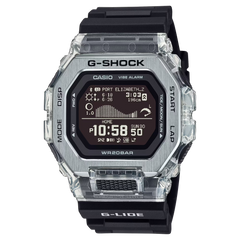G-Shock GBX100S-1 G-LIDE Shimmering Waves Black High-Res Digital Display