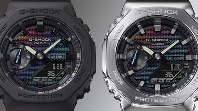 G-Shock GM2100RW-1A Brick Rainbow Metal Ana-Digi