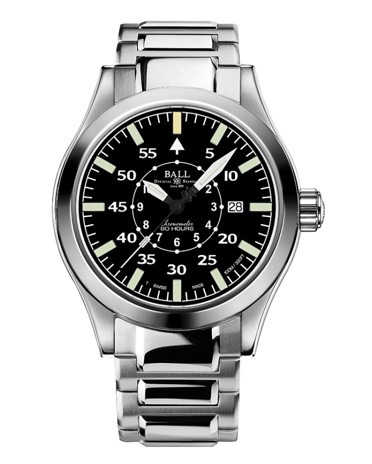 Ball NM2128C-S4C-BK Engineer M Normandy 43mm Automatic