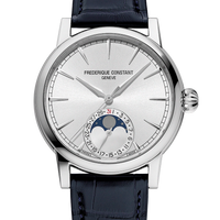 Frederique Constant FC-716S3H6 Manufacture Classic Moonphase Date Silver