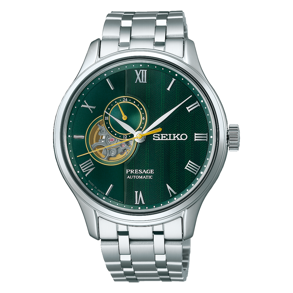 Seiko Presage SSA463 Japanese Gardens Heartbeat Green Dial Automatic