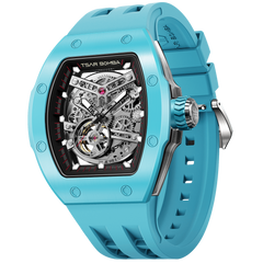 Tsar Bomba TB8218 Atomic Lake Blue Interchangeable Stainless Steel Automatic