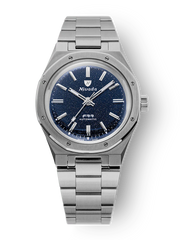 Nivada Grenchen 68018A77 F77 Titanium Dark Blue Aventurine Dial Automatic