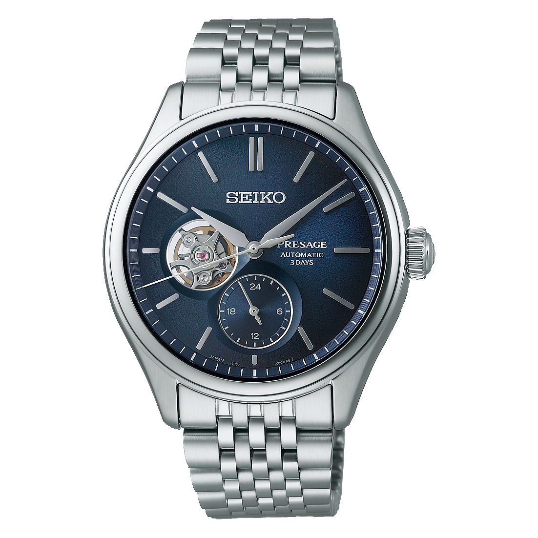 Seiko Presage SPB527 Classic Series Blue Dial Heartbeat Automatic