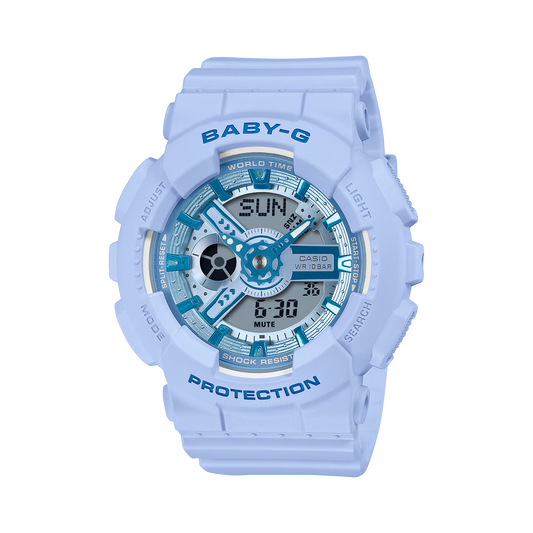 G-Shock BA110YK-2A Y2K Baby-G Lavender Blue Ladies