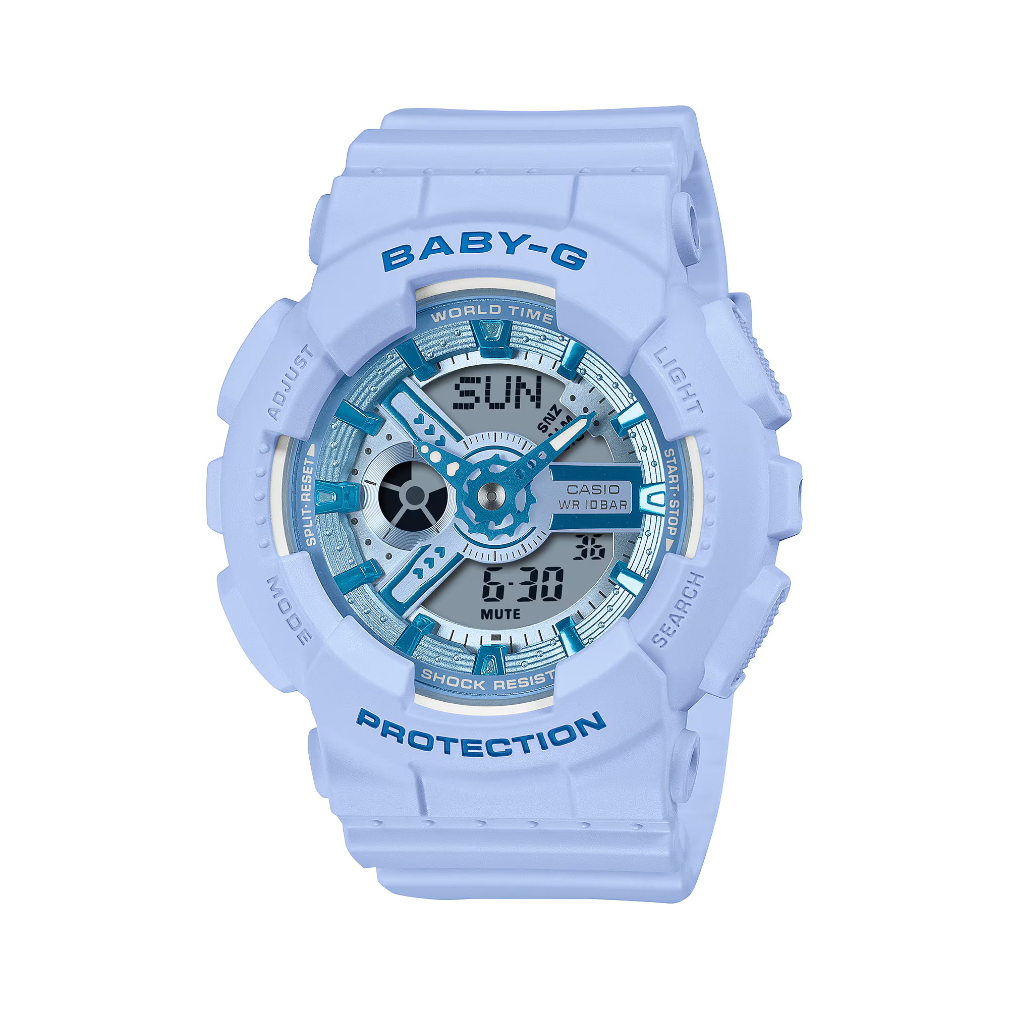 G-Shock BA110YK-2A Y2K Baby-G Lavender Blue Ladies