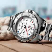 Delma 41701.670.6.818 Oceanmaster Oliver Heer Ocean Racing Limited Edition White Dial