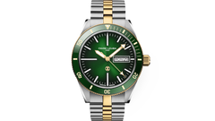 Favre Leuba 00.20312.110.03.210 Deep Raider Day Date Two Tone Green Automatic
