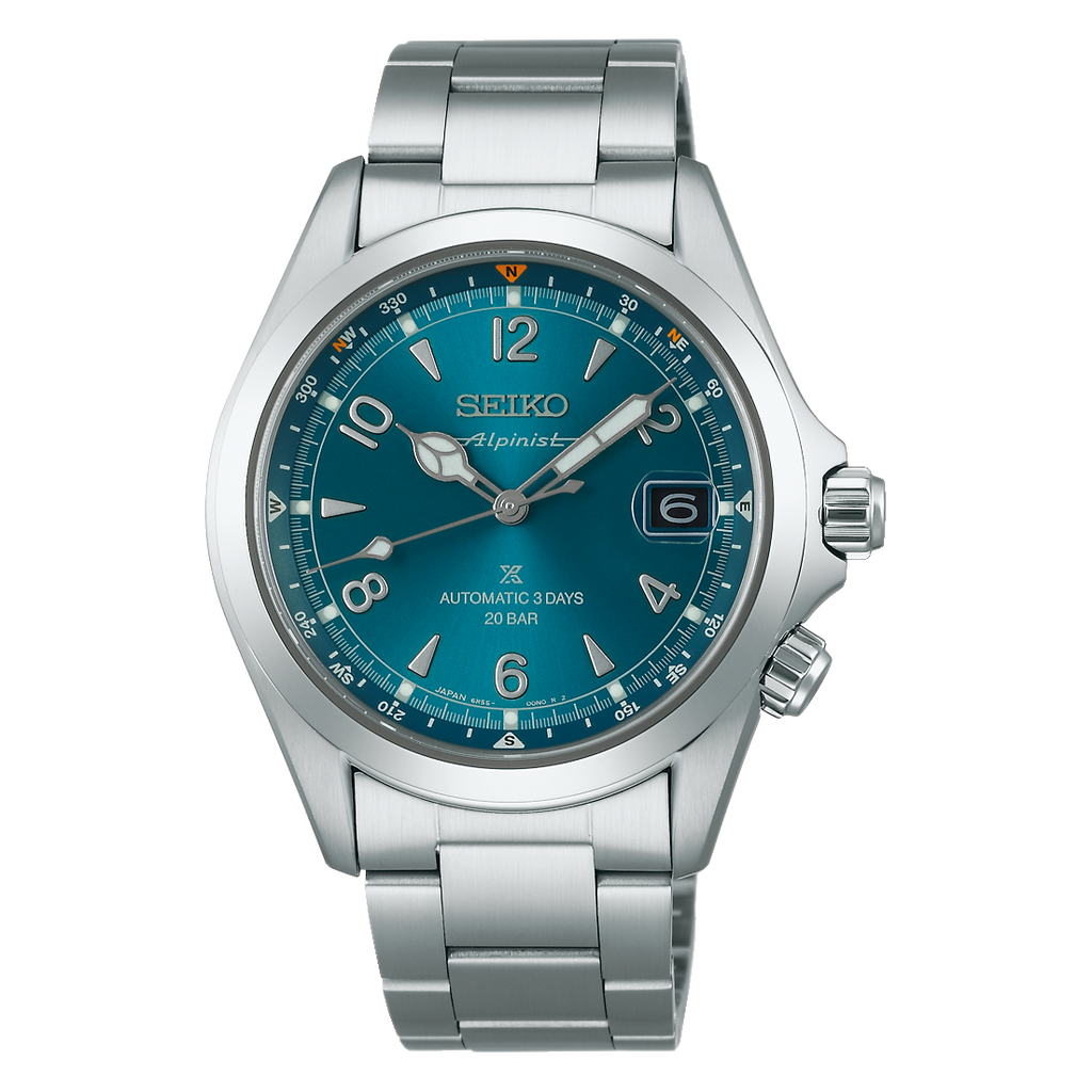 Seiko Prospex SPB503 Alpinist Mechanical Land Automatic 3 Days Ice Blue Dial